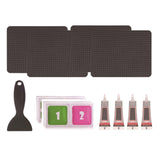 Maxbell Trampoline Patch Kit Replacement Waterproof Big Holes Trampoline Accessories Rectangular  4 Patches