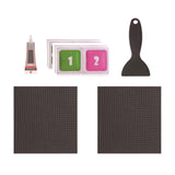 Maxbell Trampoline Patch Kit Replacement Waterproof Big Holes Trampoline Accessories Square  2 Patches