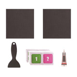 Maxbell Trampoline Patch Kit Replacement Waterproof Big Holes Trampoline Accessories Square  2 Patches