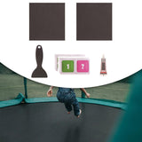 Maxbell Trampoline Patch Kit Replacement Waterproof Big Holes Trampoline Accessories Square  2 Patches