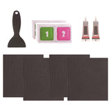 Maxbell Trampoline Patch Kit Replacement Waterproof Big Holes Trampoline Accessories Square  4 Patches