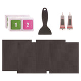 Maxbell Trampoline Patch Kit Replacement Waterproof Big Holes Trampoline Accessories Square  4 Patches