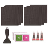 Maxbell Trampoline Patch Kit Replacement Waterproof Big Holes Trampoline Accessories Square  6 Patches