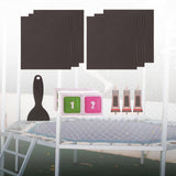 Maxbell Trampoline Patch Kit Replacement Waterproof Big Holes Trampoline Accessories Square  6 Patches