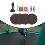 Maxbell Trampoline Patch Kit Replacement Waterproof Big Holes Trampoline Accessories Circle  4 Patches