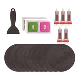 Maxbell Trampoline Patch Kit Replacement Waterproof Big Holes Trampoline Accessories Circle  10 Patches