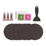 Maxbell Trampoline Patch Kit Replacement Waterproof Big Holes Trampoline Accessories Circle  6 Patches