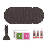 Maxbell Trampoline Patch Kit Replacement Waterproof Big Holes Trampoline Accessories Circle  6 Patches