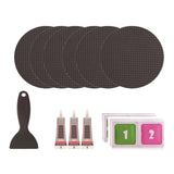 Maxbell Trampoline Patch Kit Replacement Waterproof Big Holes Trampoline Accessories Circle  6 Patches