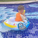 Maxbell Baby Swimming Rings Summer Children Surfing Kids Inflatable Pool Floats Seat Blue