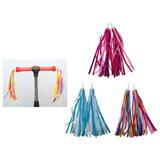 Maxbell 2Pcs Bike Handlebar Tassels Birthday Gifts Accessories for Scooter Bike Baby Pink