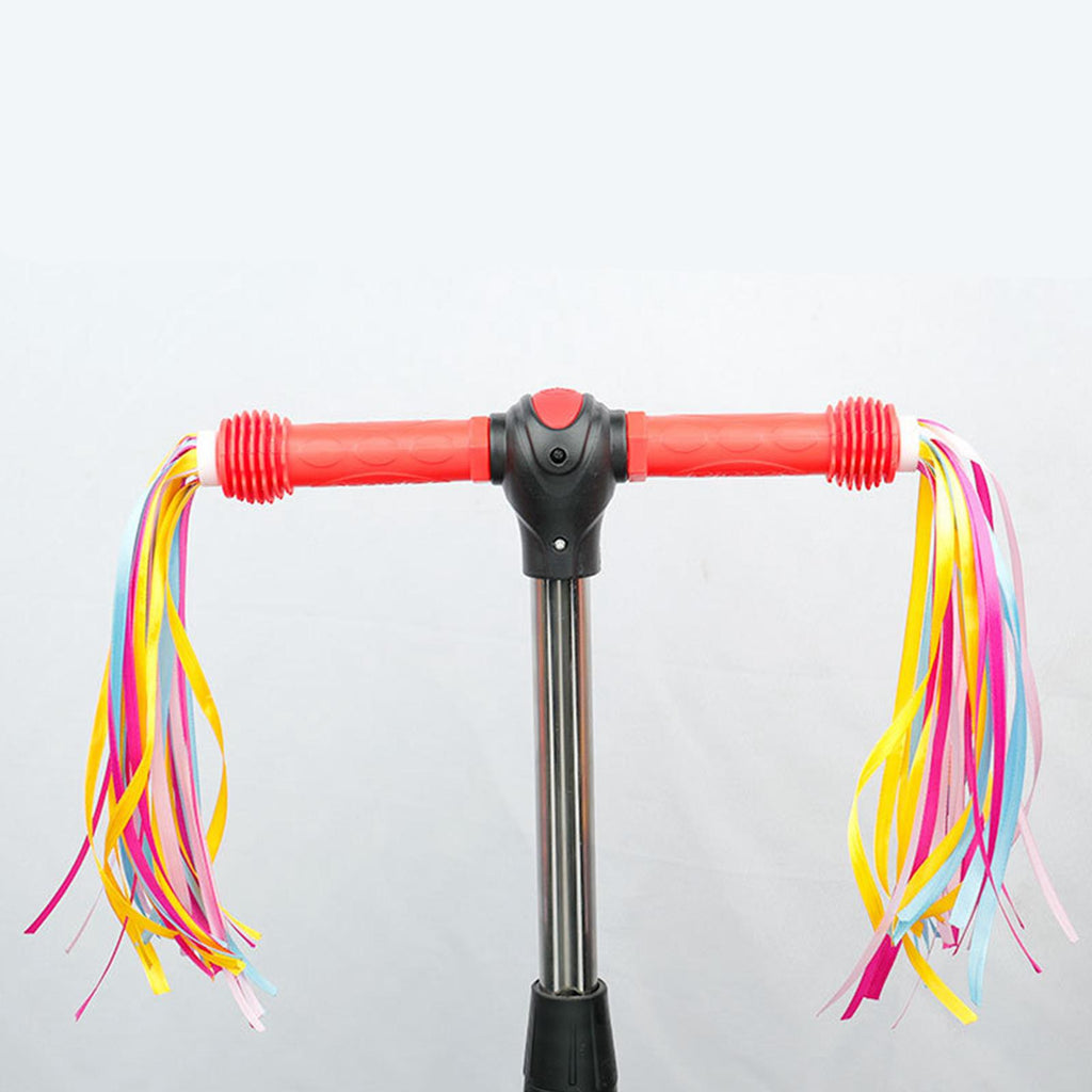 Maxbell 2Pcs Bike Handlebar Tassels Birthday Gifts Accessories for Scooter  Bike Baby Pink