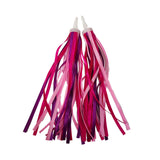 Maxbell 2Pcs Bike Handlebar Tassels Birthday Gifts Accessories for Scooter Bike Baby Pink