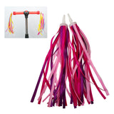 Maxbell 2Pcs Bike Handlebar Tassels Birthday Gifts Accessories for Scooter Bike Baby Pink
