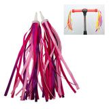 Maxbell 2Pcs Bike Handlebar Tassels Birthday Gifts Accessories for Scooter Bike Baby Pink