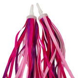 Maxbell 2Pcs Bike Handlebar Tassels Birthday Gifts Accessories for Scooter Bike Baby Pink
