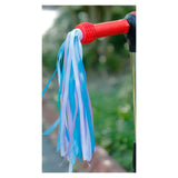 Maxbell 2Pcs Bike Handlebar Tassels Birthday Gifts Accessories for Scooter Bike Baby Blue