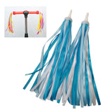 Maxbell 2Pcs Bike Handlebar Tassels Birthday Gifts Accessories for Scooter Bike Baby Blue