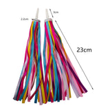 Maxbell 2Pcs Bike Handlebar Tassels Birthday Gifts Accessories for Scooter Bike Baby Multi