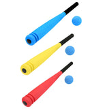 Maxbell Sponge Baseball Bats Toy soft small Youth Baseball Toy for parks travel Indoor Blue