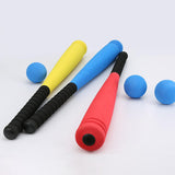 Maxbell Sponge Baseball Bats Toy soft small Youth Baseball Toy for parks travel Indoor Blue