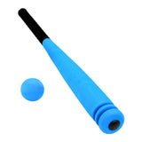 Maxbell Sponge Baseball Bats Toy soft small Youth Baseball Toy for parks travel Indoor Blue