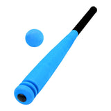 Maxbell Sponge Baseball Bats Toy soft small Youth Baseball Toy for parks travel Indoor Blue