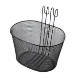 Maxbell Front Rear Bike Basket Cycling Hanging Bike Basket for Road Bikes Kids Bikes