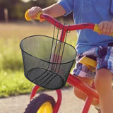 Maxbell Front Rear Bike Basket Cycling Hanging Bike Basket for Road Bikes Kids Bikes