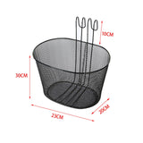 Maxbell Front Rear Bike Basket Cycling Hanging Bike Basket for Road Bikes Kids Bikes