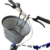 Maxbell Folding Bike Front Basket Accessories Lightweight Stylish Durable Cargo Rack Black