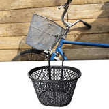Maxbell Folding Bike Front Basket Accessories Lightweight Stylish Durable Cargo Rack Black