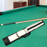 Maxbell Billiard Sticks Carrying Case PU Leather 4 Holes Billiard/Pool Cue Hard Case
