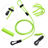 Maxbell 2Pcs Kayak Safety Rod Leash Rope Tie Down Rope Sturdy Easily Install Elastic