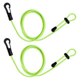 Maxbell 2Pcs Kayak Safety Rod Leash Rope Tie Down Rope Sturdy Easily Install Elastic
