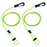 Maxbell 2Pcs Kayak Safety Rod Leash Rope Tie Down Rope Sturdy Easily Install Elastic