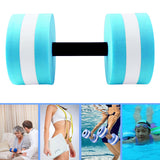 Maxbell Aquatic Dumbbell Water Dumbells Aquatic Barbell Float Men Women Swim Barbell Blue