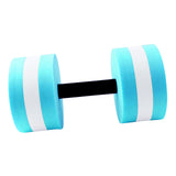 Maxbell Aquatic Dumbbell Water Dumbells Aquatic Barbell Float Men Women Swim Barbell Blue