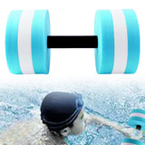 Maxbell Aquatic Dumbbell Water Dumbells Aquatic Barbell Float Men Women Swim Barbell Blue