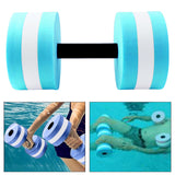 Maxbell Aquatic Dumbbell Water Dumbells Aquatic Barbell Float Men Women Swim Barbell Blue