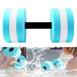 Maxbell Aquatic Dumbbell Water Dumbells Aquatic Barbell Float Men Women Swim Barbell Blue