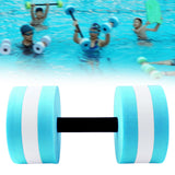 Maxbell Aquatic Dumbbell Water Dumbells Aquatic Barbell Float Men Women Swim Barbell Blue