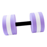 Maxbell Aquatic Dumbbell Water Dumbells Aquatic Barbell Float Men Women Swim Barbell Purple