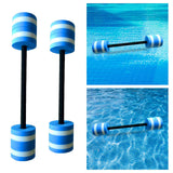 Maxbell Aerobics Dumbbell EVA Fitness Aquatic Barbell Exercise Water Pool 75cm
