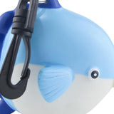 Maxbell Scuba Diving Mouthpiece Cover Cartoon Fish Shape Convenient with Swivel Clip Sunfish