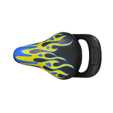 Maxbell Kids Bike Saddle Safety Cycling Accessories PU Leather Kids Bike Accessories Blue B