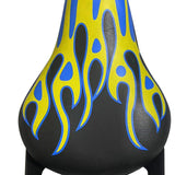 Maxbell Kids Bike Saddle Safety Cycling Accessories PU Leather Kids Bike Accessories Blue B