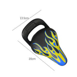 Maxbell Kids Bike Saddle Safety Cycling Accessories PU Leather Kids Bike Accessories Blue B