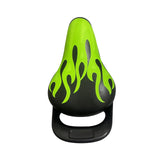 Maxbell Kids Bike Saddle Safety Cycling Accessories PU Leather Kids Bike Accessories Green
