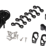 Maxbell Deck Rigging Set Accessory Boat Boat Awning Hardware Accessories with Screws